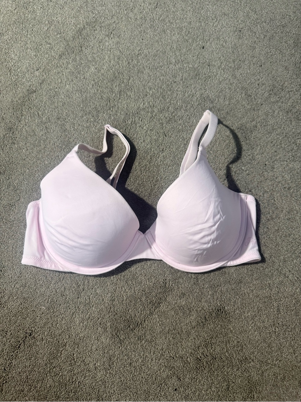PINK Victoria's Secret Light Pink T-Shirt Bra - Smooth Molded Cups
